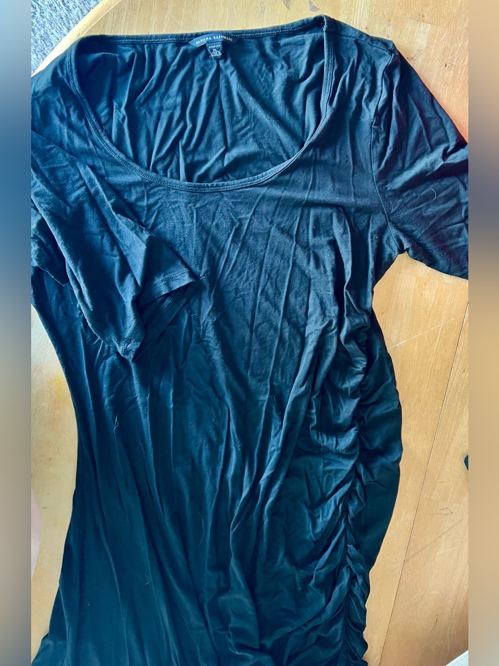 Banana Republic Ruched Body-con Midi Dress